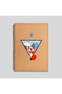 Mountain fox notebook