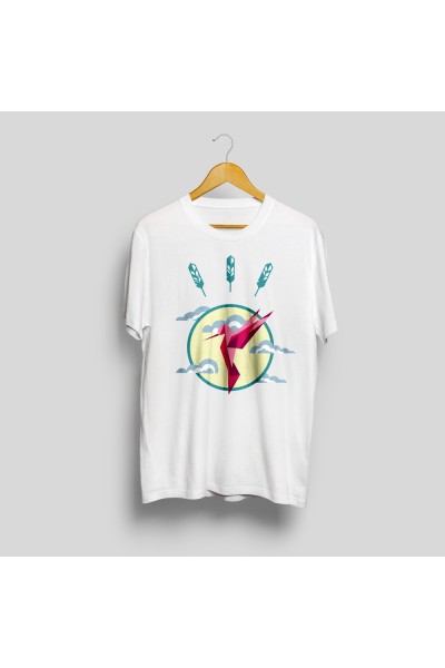 Hummingbird printed t-shirt