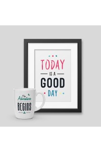 Pack Mug + Framed poster